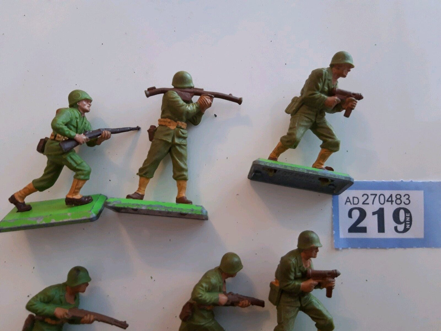 Britains deetail ww2 us usmc army 1970s 1:32 b2