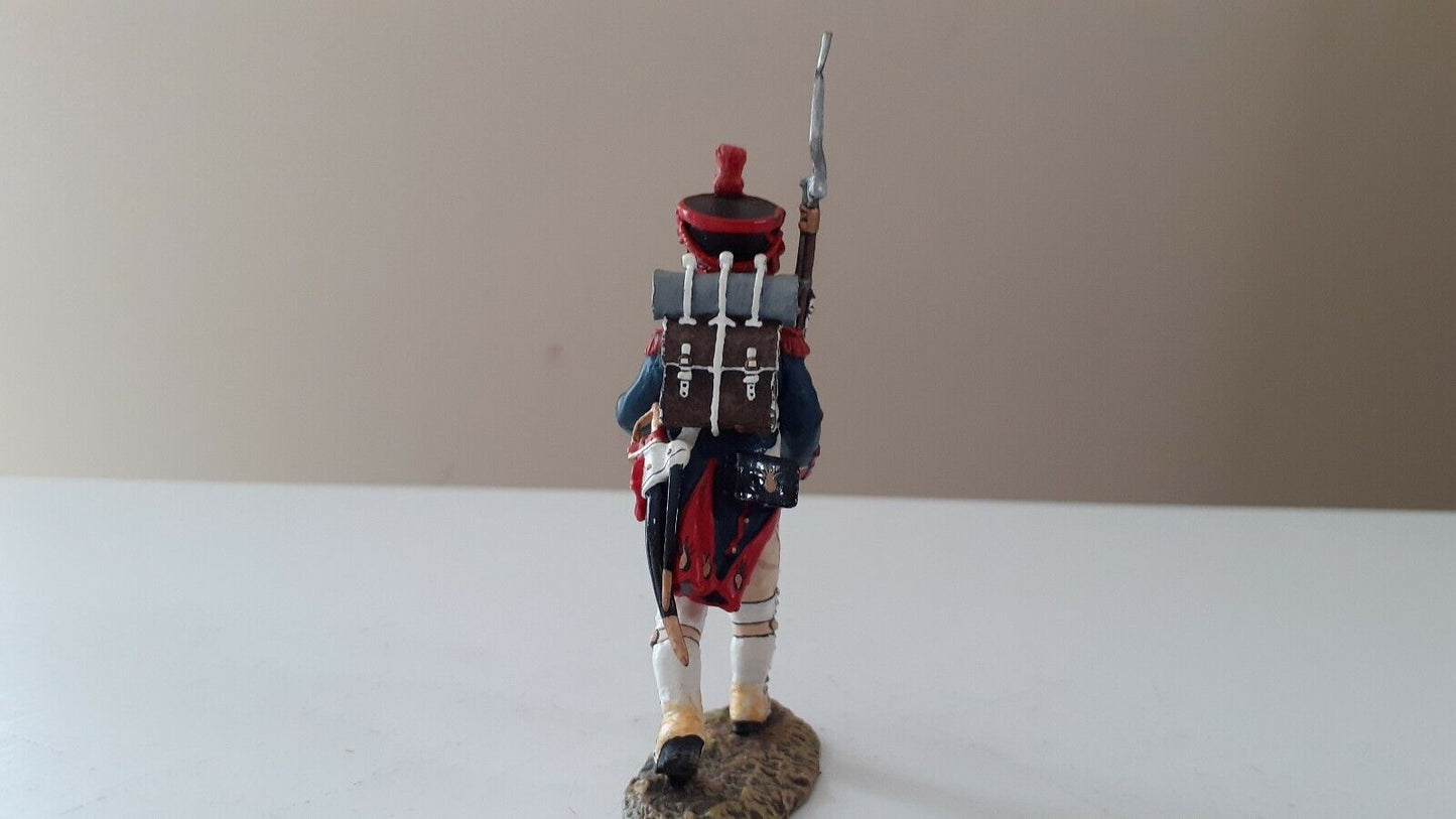 King and country Waterloo Napoleonic French guards infantry boxed 1:30 na14