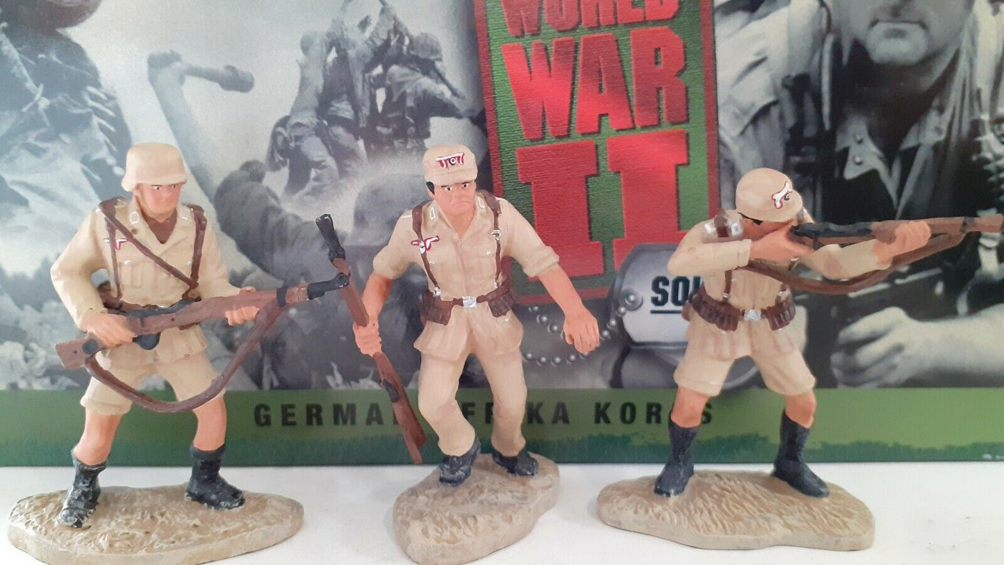 Britains 17254 ww2 German afrika korps metal boxed 1:32