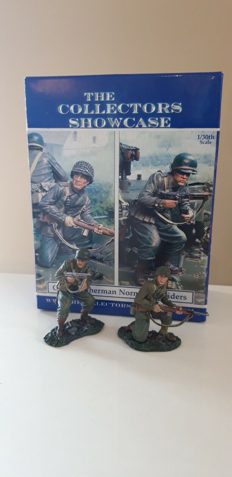 Collectors showcase ww2 u.s. infantry d-day cs00461 Sherman tank riders