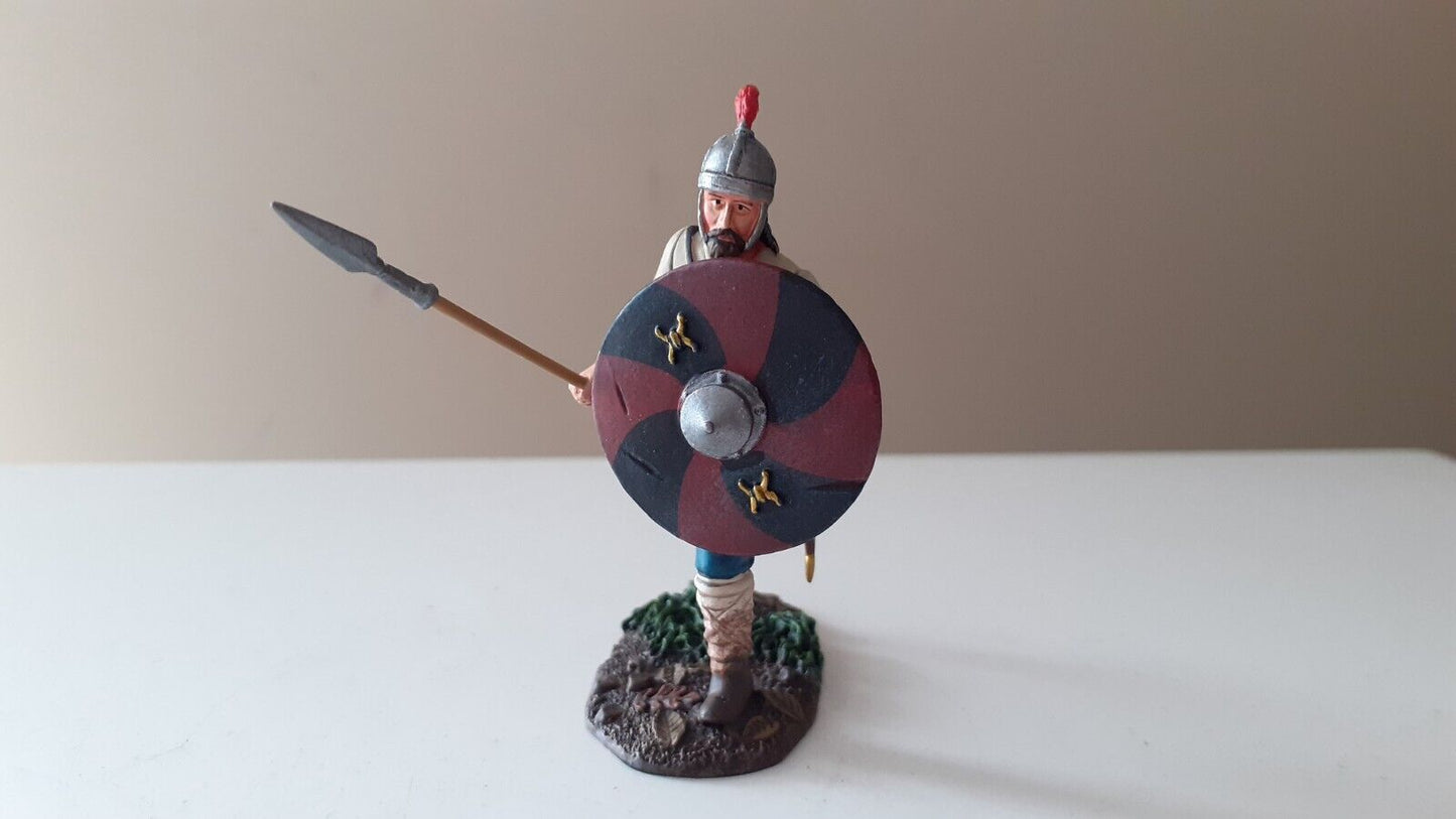 Britains metal saxon warrior spear 62116 osgar vikings 1:32 boxed b8