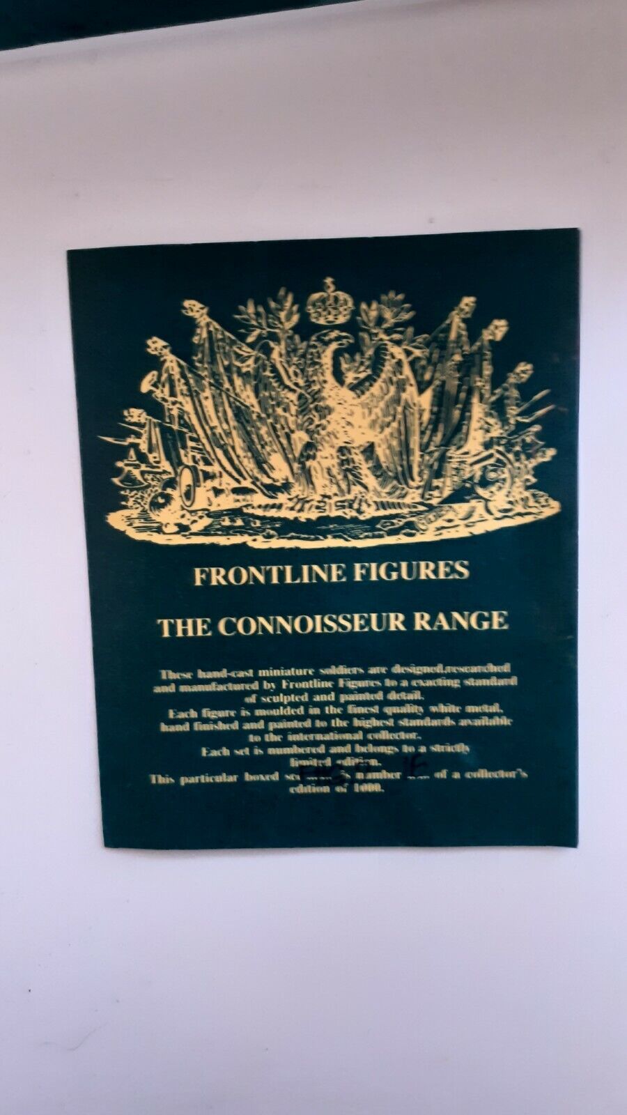 Frontline waterloo Napoleonic french horse grenadiers flag fhg7 boxed 1:32
