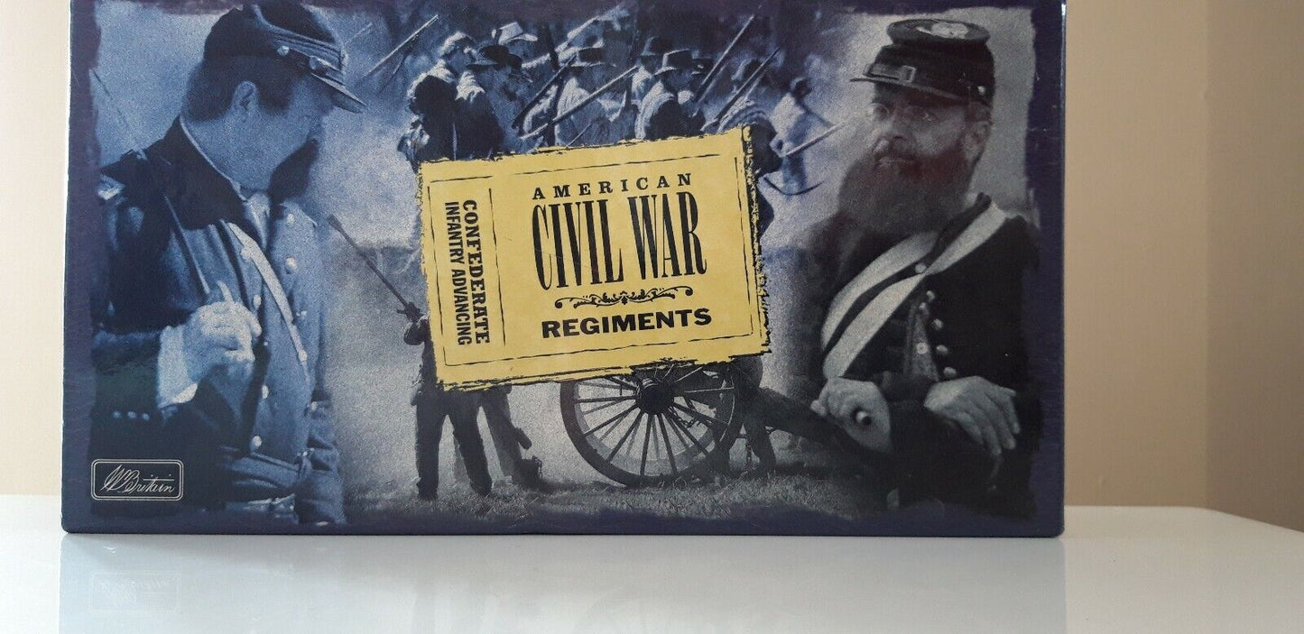 Britains 17104 acw confederate infantry clear the way boxed 1:32