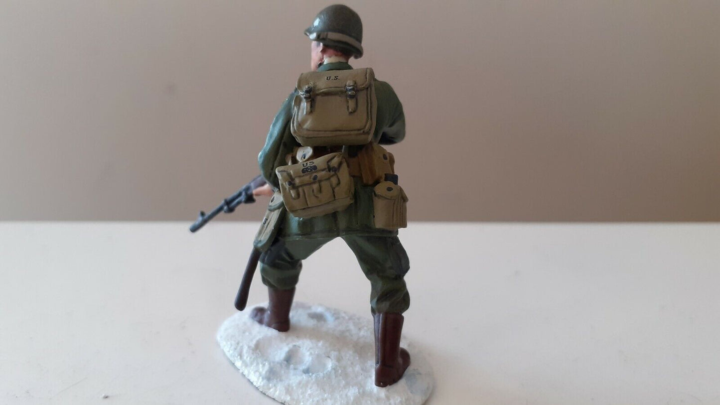 Britains 25043 ww2 us 101st airborne paratroopers 1:32 winter metal boxed b6