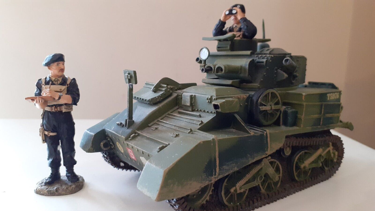 King and country Ww2 british vickers mark IV tank boxed 1:30 fob19