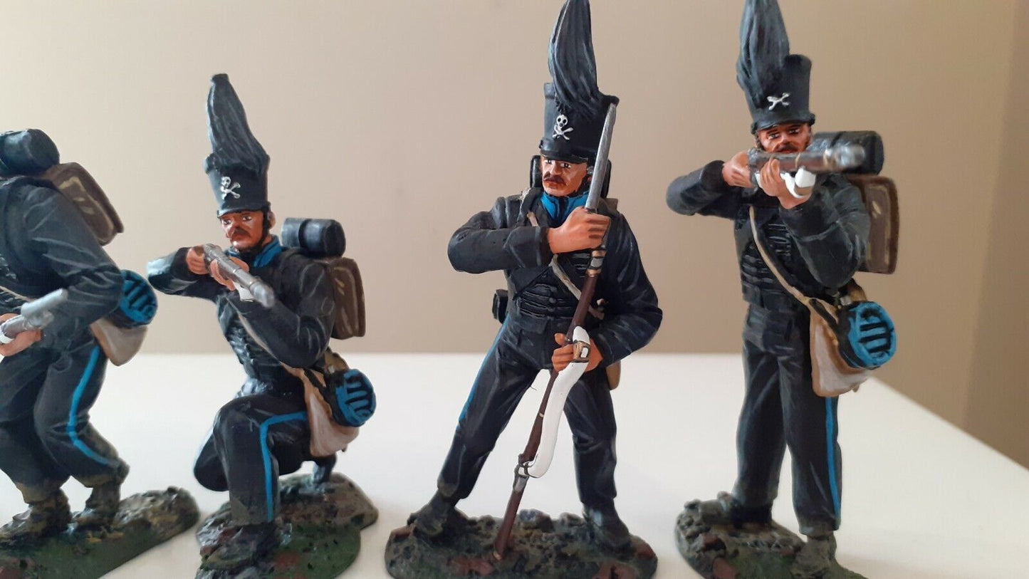 Patriot models Waterloo Napoleonic Brunswick leib box 1:30 6 figs