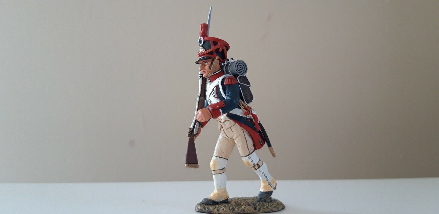 King and country Waterloo Napoleonic French guards infantry boxed 1:30 na14