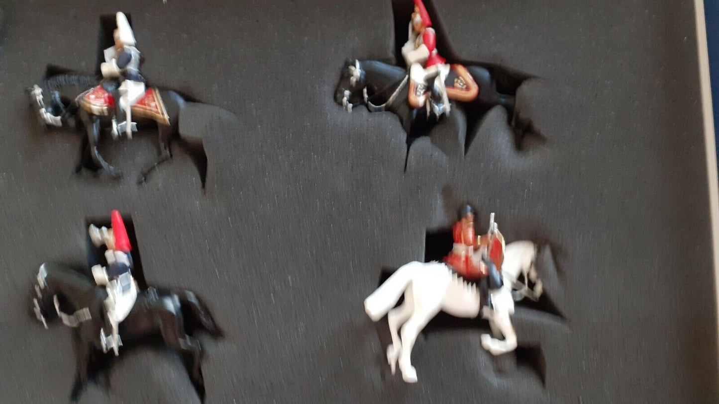 Britains 00255 ceremonial lifeguards blues royals metal boxed
