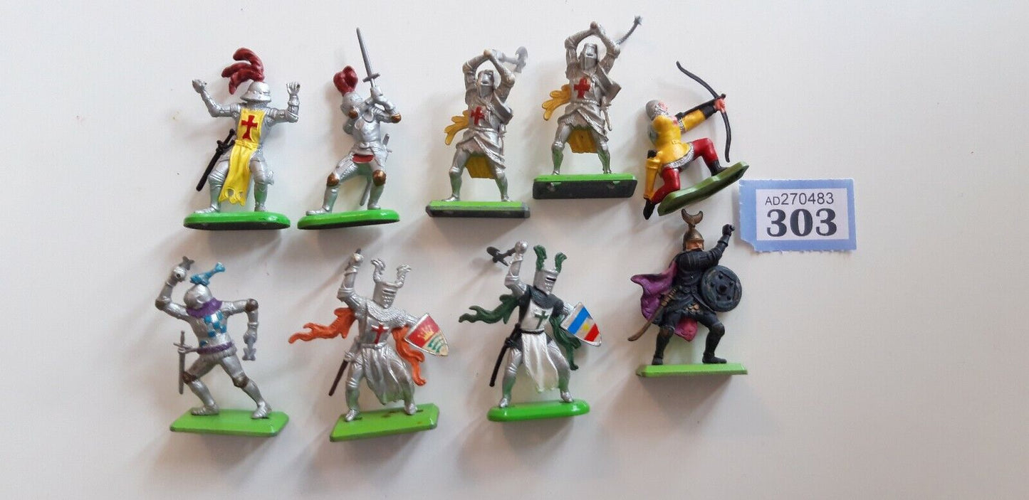 Britains deetail turks saracens crusaders knights 1970s 1:32
