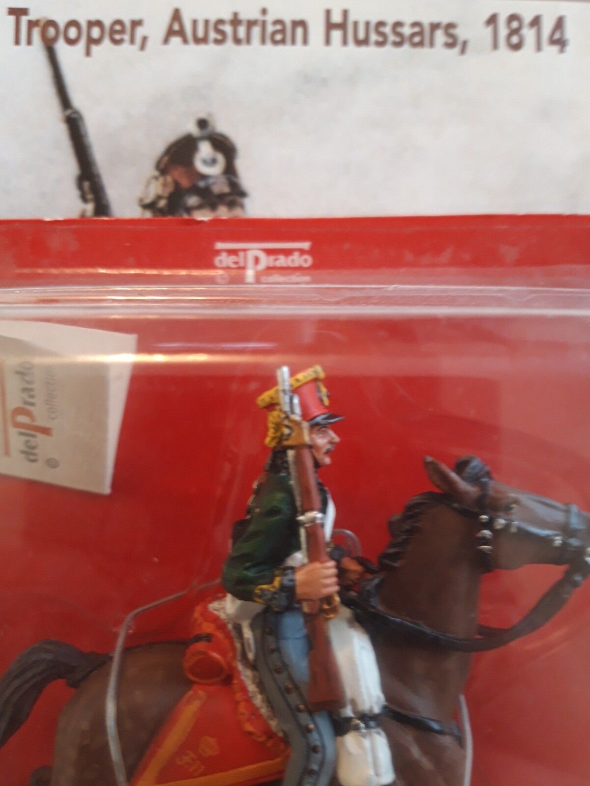 Del prado napoleonic war waterloo 1:32 cavalry austrian hussars 31 31