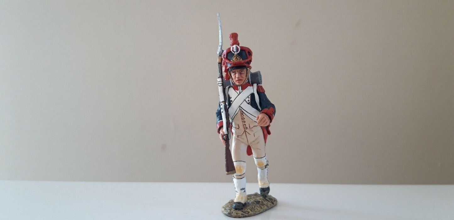 King and country Waterloo Napoleonic French guards infantry boxed 1:30 na14 b