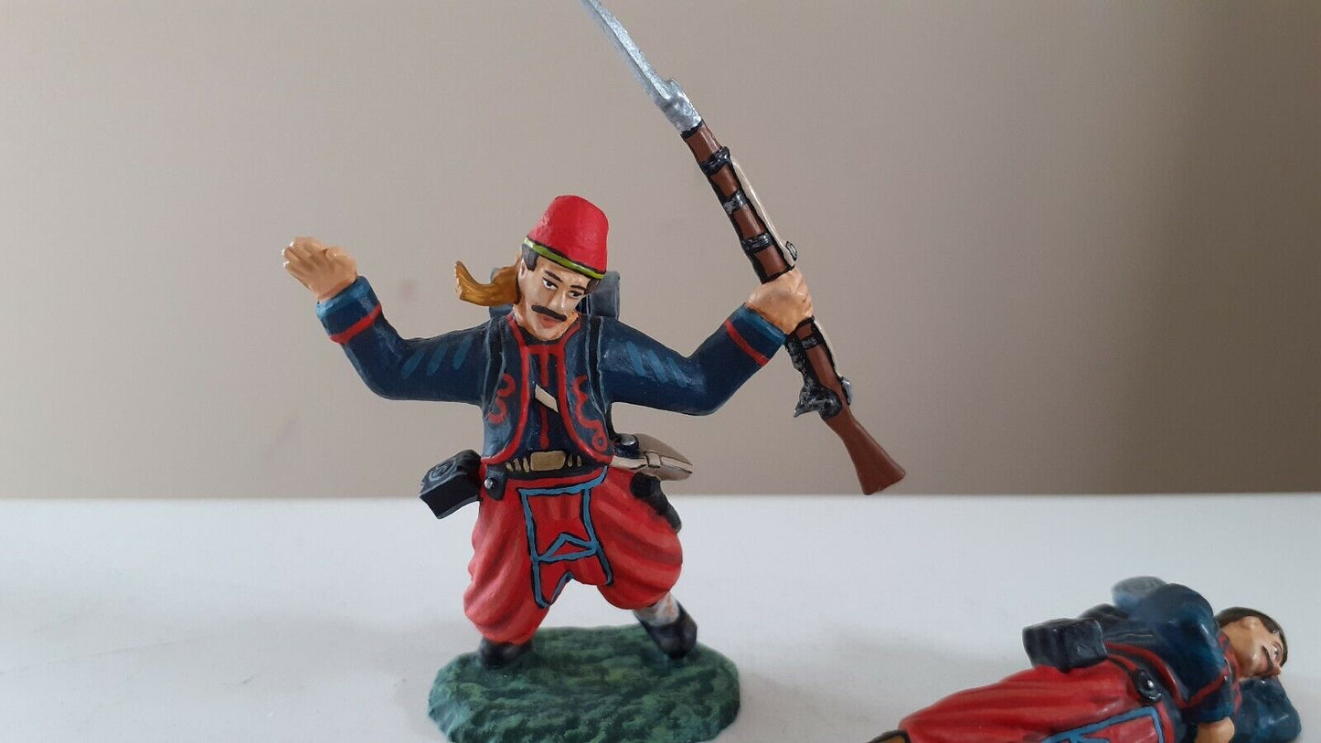 Frontline acw union zouaves infantry 1:32 metal nyz.4 5th ny casualties