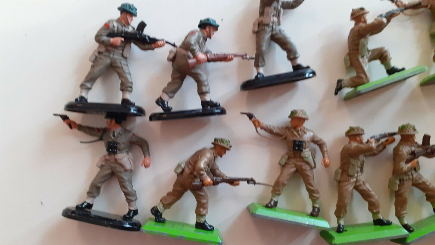 Britains deetail ww2 british infantry howitzer 1970s 1:32 b2