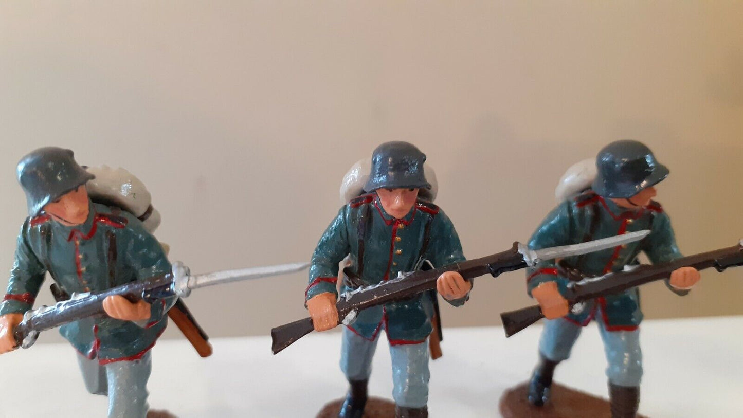 Trophy miniatures gwd6 rare ww1 germans infantry 1997 1:32 gwd6 wtbx