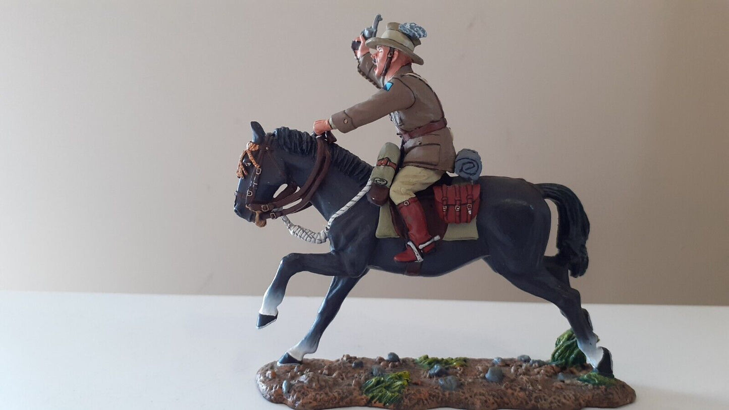 King and country ww1 australian light horse mounted officer 1:30 al1 al01