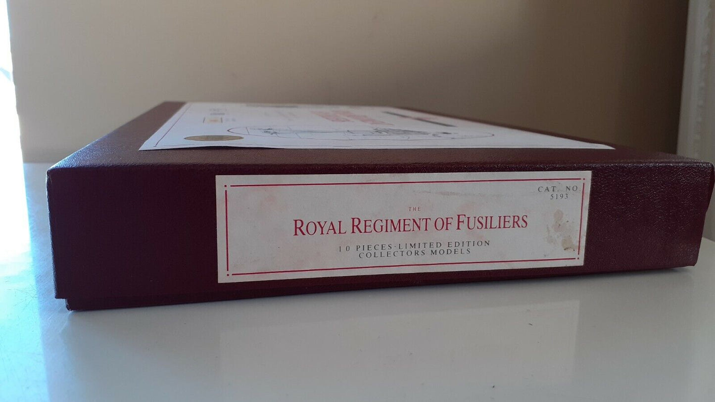 Britains limited edition royal regiment of fusiliers 1993 5193 s736