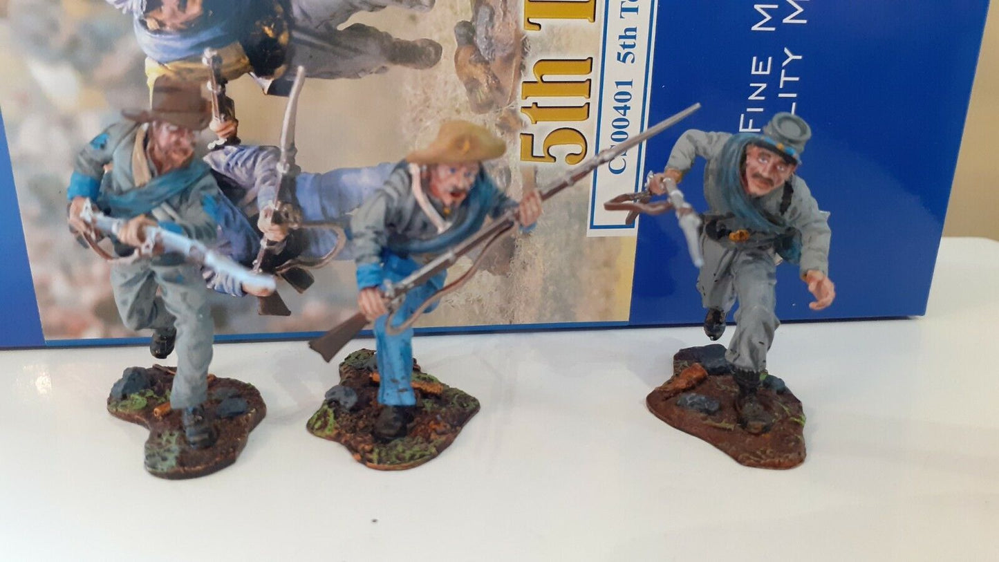 Collectors showcase cs00401 acw confederate 5th Texas acw metal