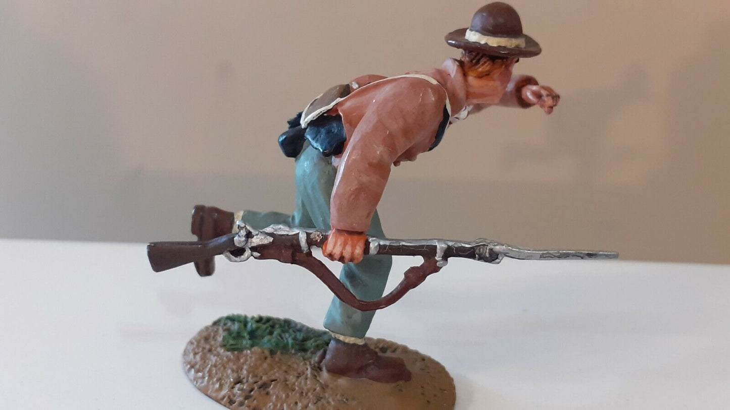Conte Britains acw confederate artillery gunner alamo 17239 1:32 metal no box w5