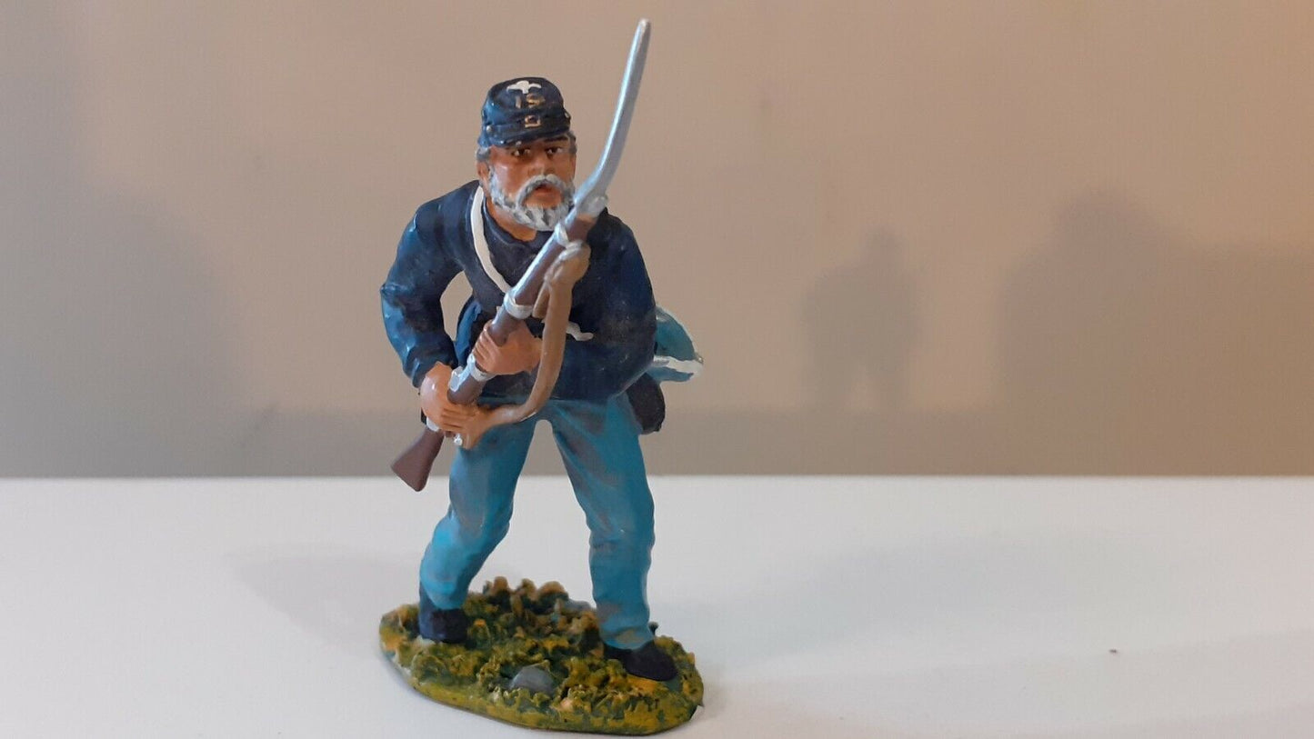 Britains acw union artillery infantry sergeant 17304 1:32 metal no box w6