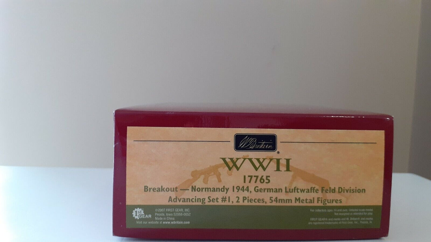 Britains 17765 ww2 d-day German luftwaffe infantry boxed Normandy