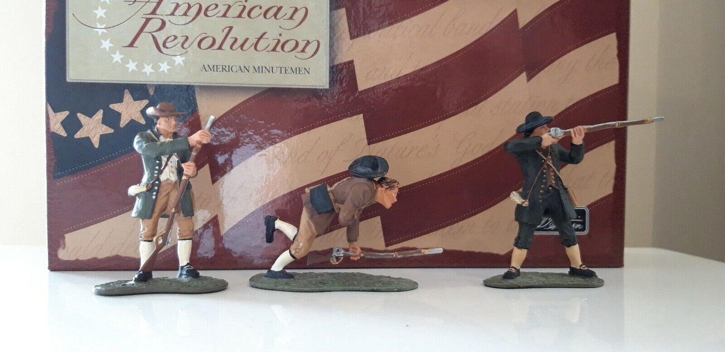 Britains 17222 awi American revolution minutemen boxed