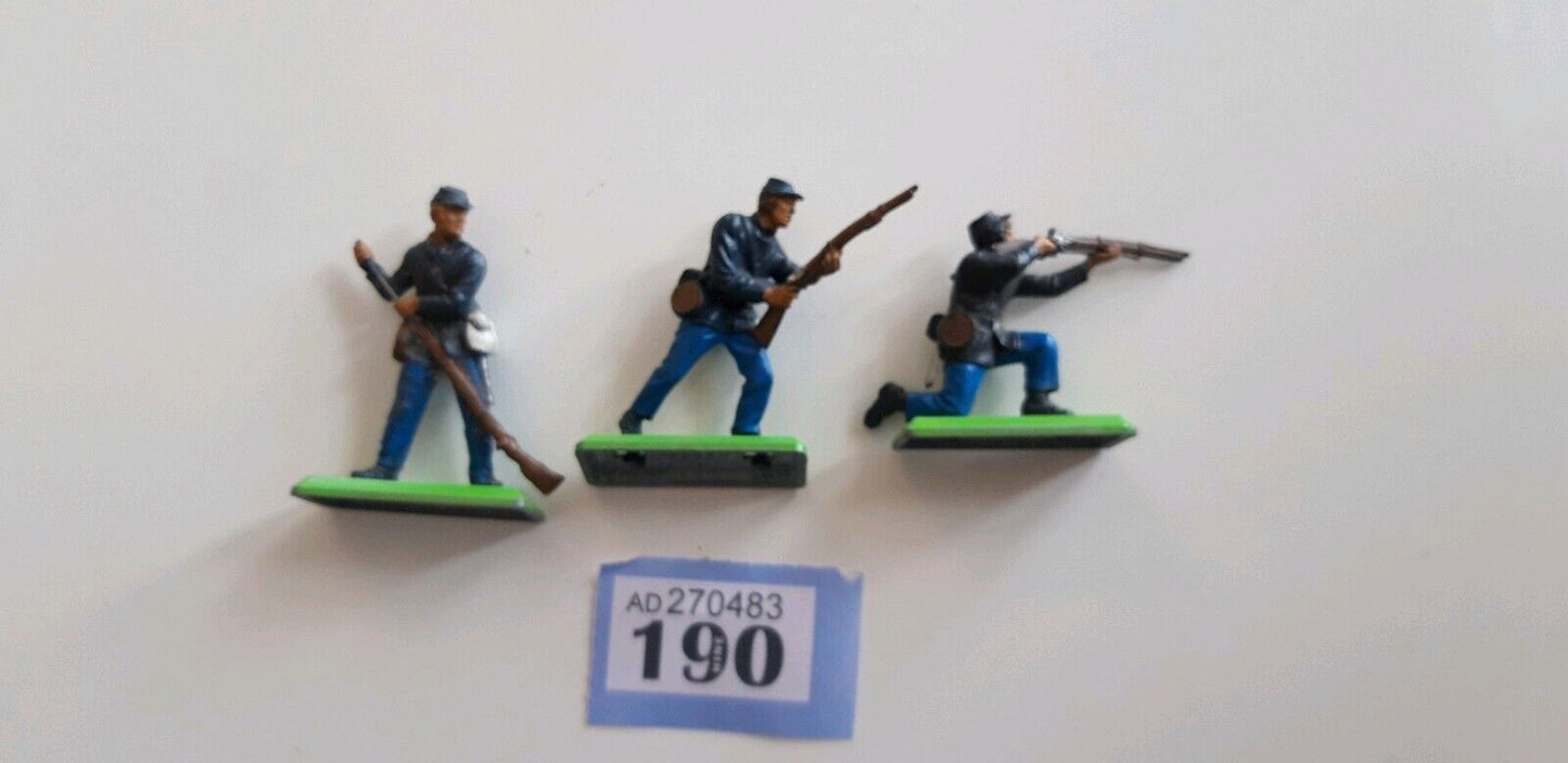 Britains deetail acw confederates union 1970s 1:32