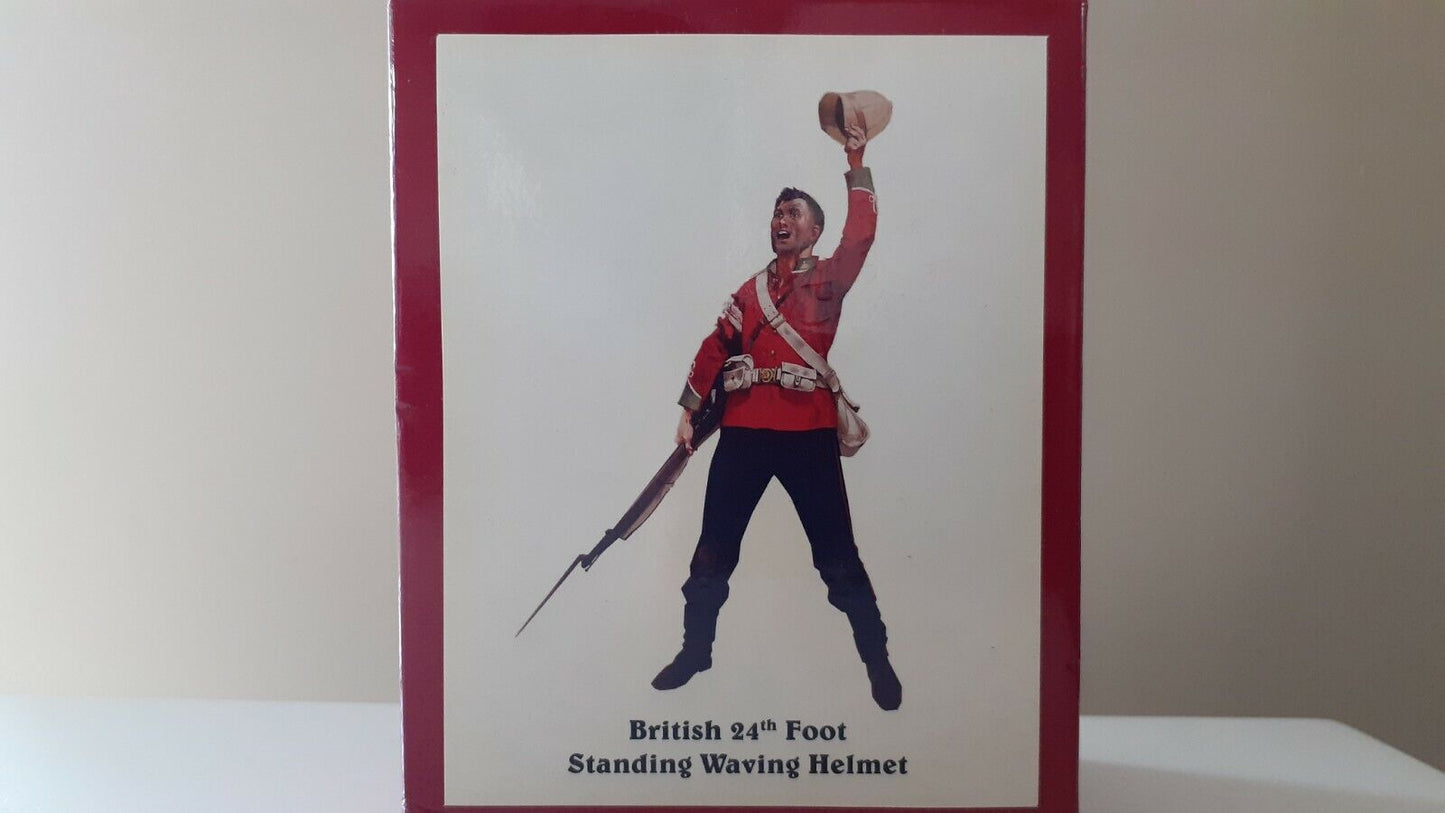 Britains 20004 Zulu wars 24th foot osprey art 1:32 metal boxed b1020
