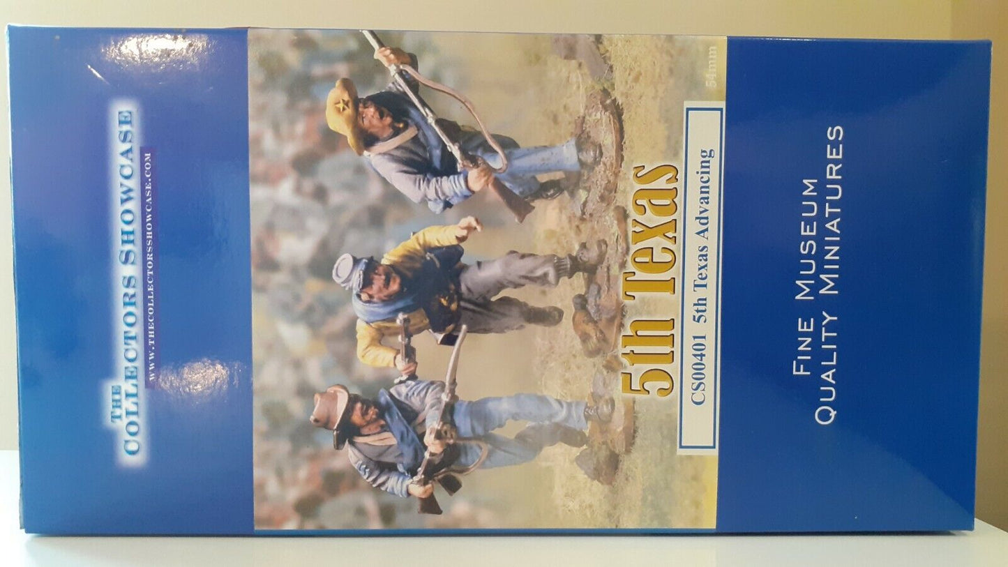 Collectors showcase cs00401 acw confederate 5th Texas acw metal