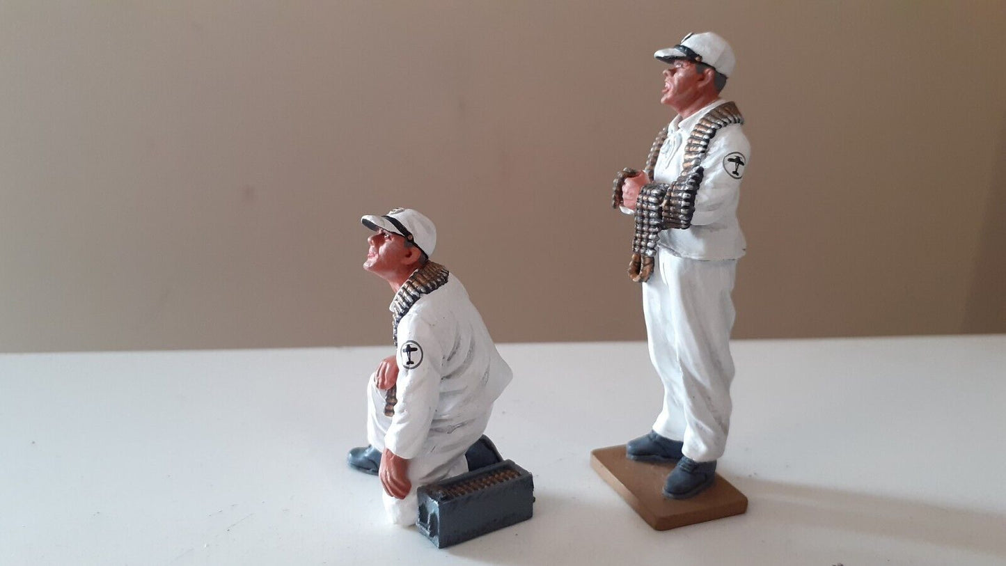 King and country Ww2 jn013 Japanese zero navy armourers boxed 1:30 wb rb