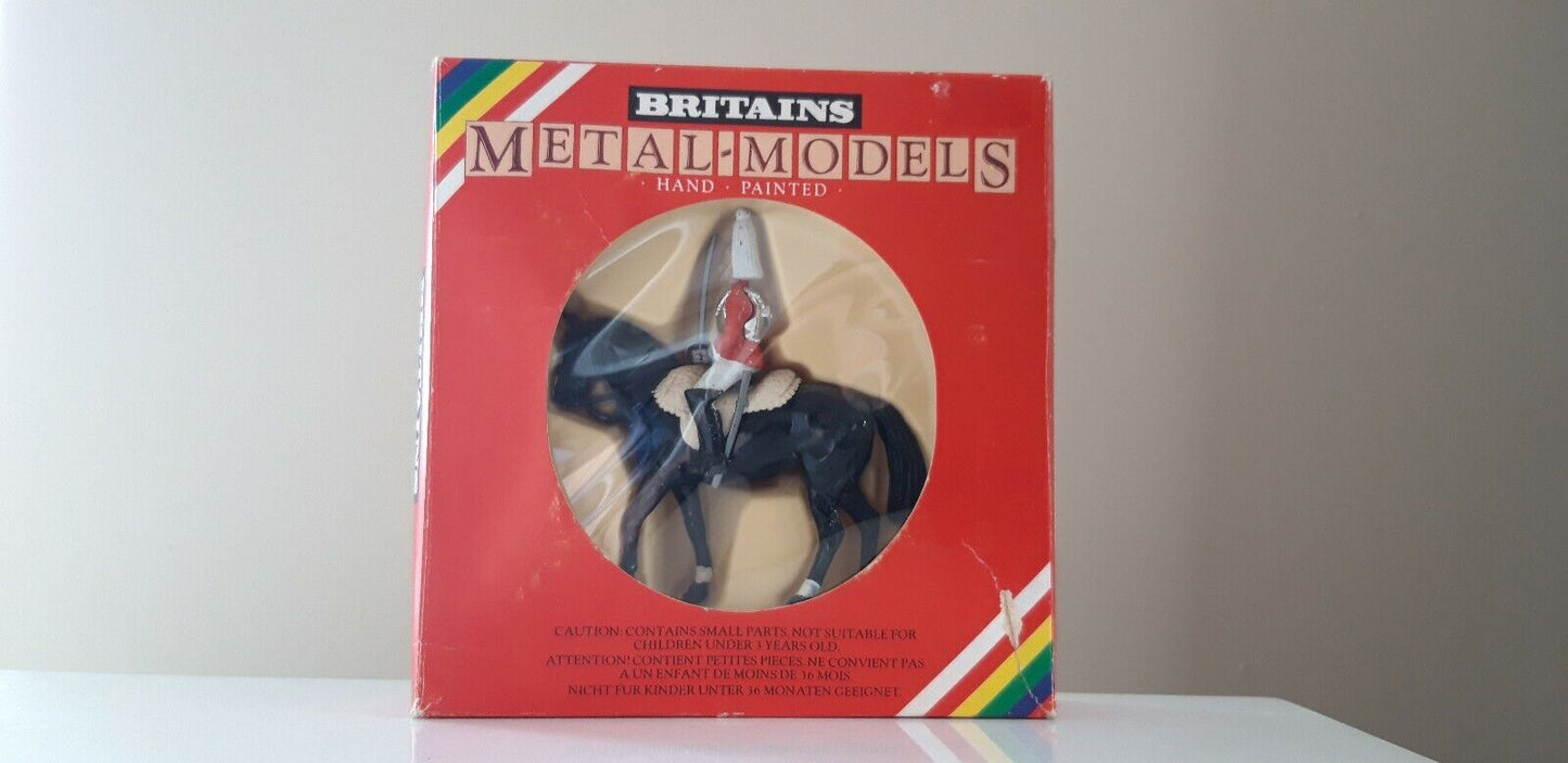 Britains ceremonial life guards 7230 band Buckingham palace 1:32 metal 1980s