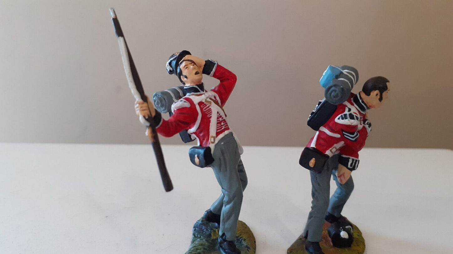 Britains 41159 coldstream guards wounded Napoleonic 1:32 metal boxed 2005