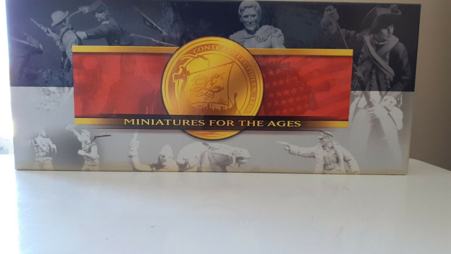 Conte ww2 German infantry 1:32 boxed metal wwii-0010