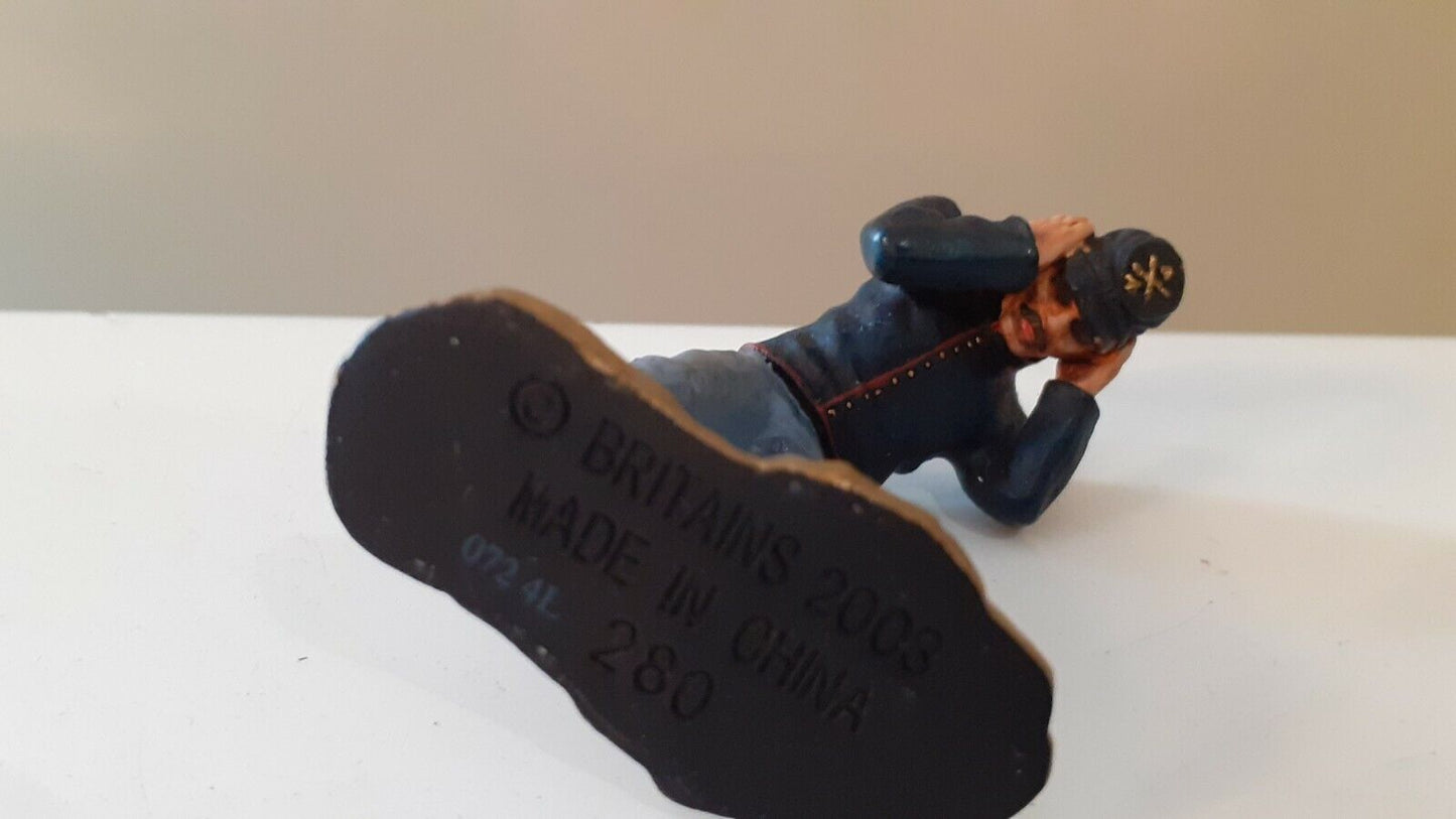 Britains acw union artillery gunner cannon 17532 1:32 metal no box w4