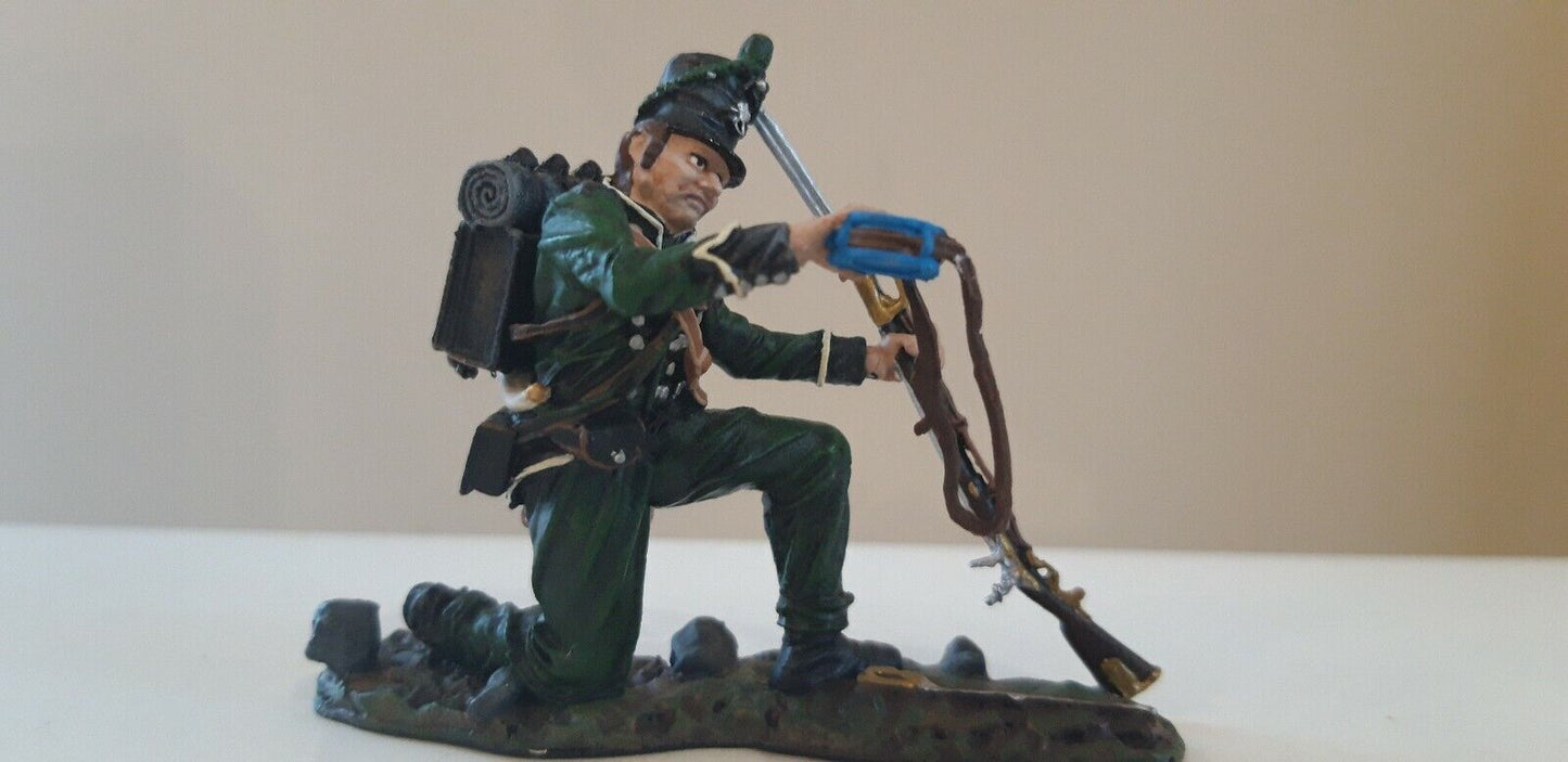 Collectors showcase waterloo Napoleonic hougoumont 95th rifles boxed cs00322