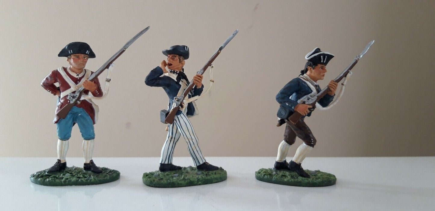 Britains 17354 awi American revolution Massachusetts infantry Patriots box 1:32