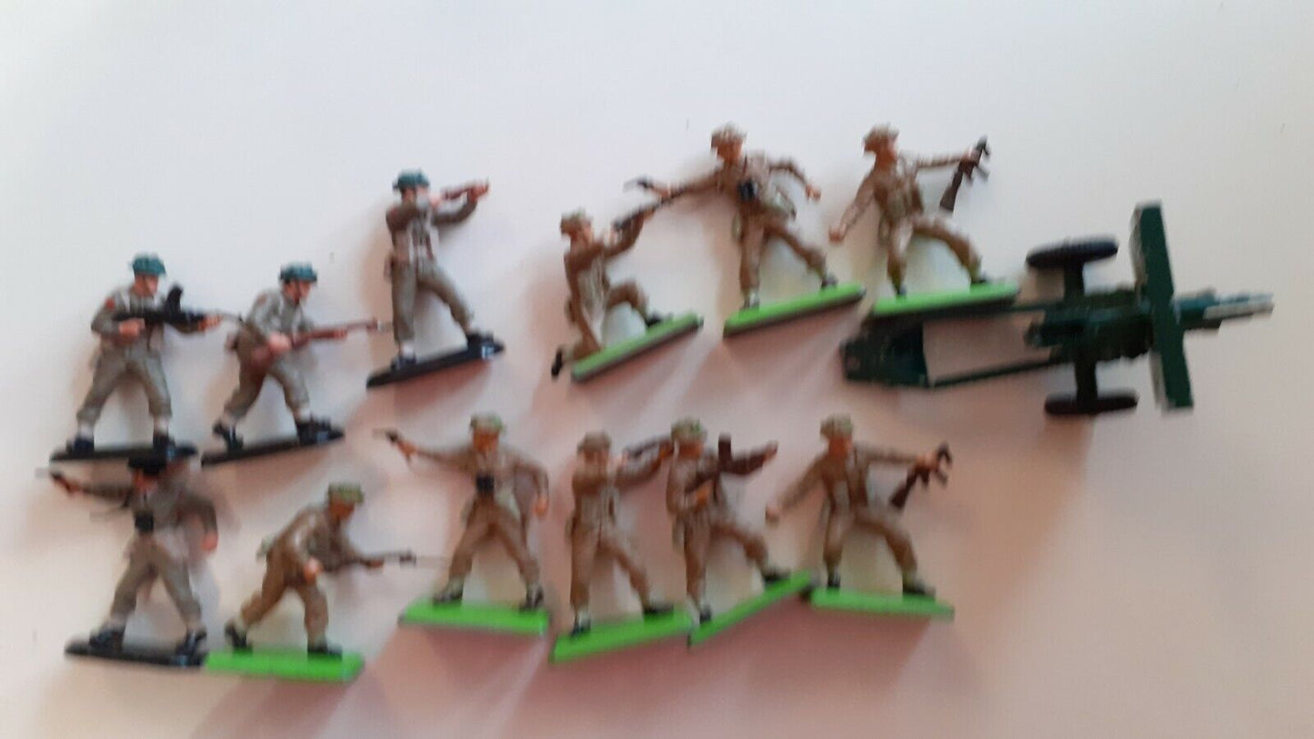 Britains deetail ww2 british infantry howitzer 1970s 1:32 b2