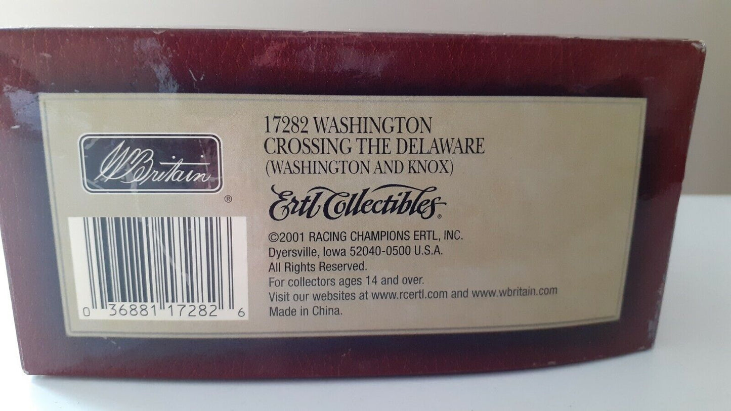 Britains add on to 17229 boat 17282 Washington crossing Delaware 2 figures awi