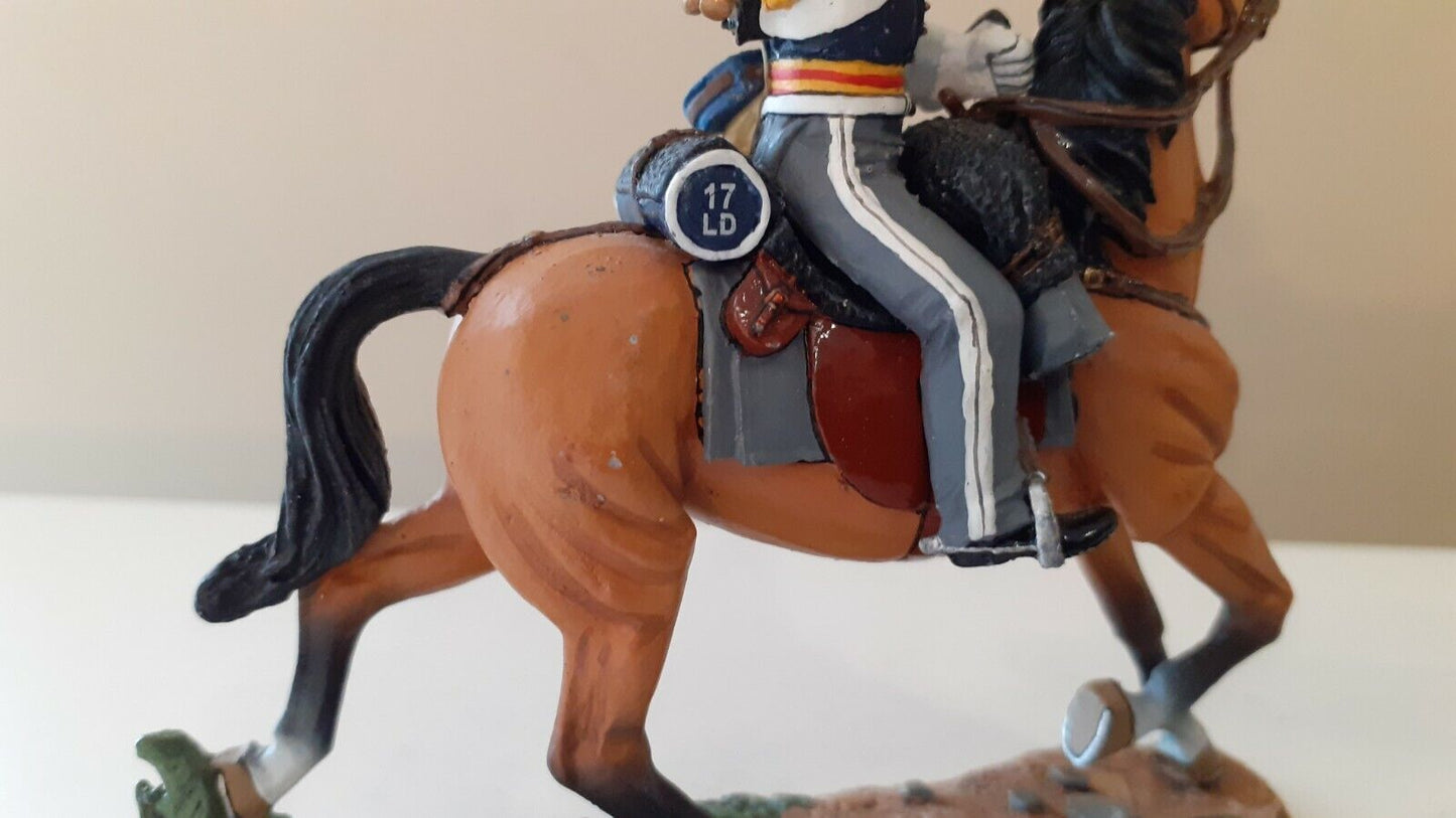 King and country crimean war crw01 17th lancers charge of light brigade no box