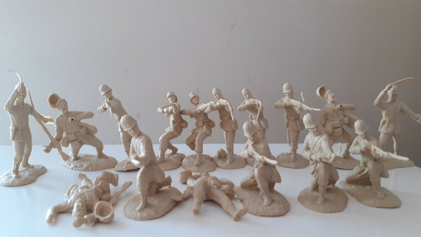 conte British infantry zulu wars sudan 16 plastic 1:32 2000 BT