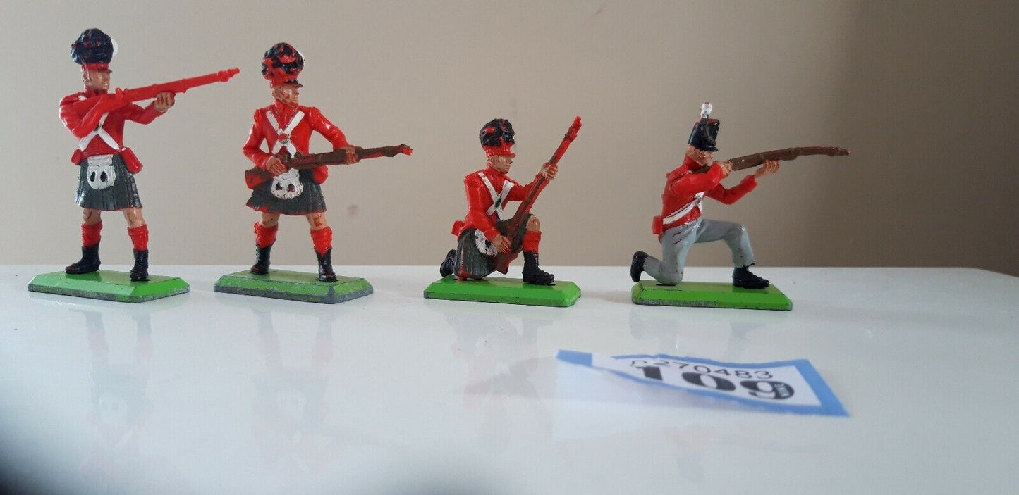 Britains deetail waterloo british highlanders 1970s 1:32 b1