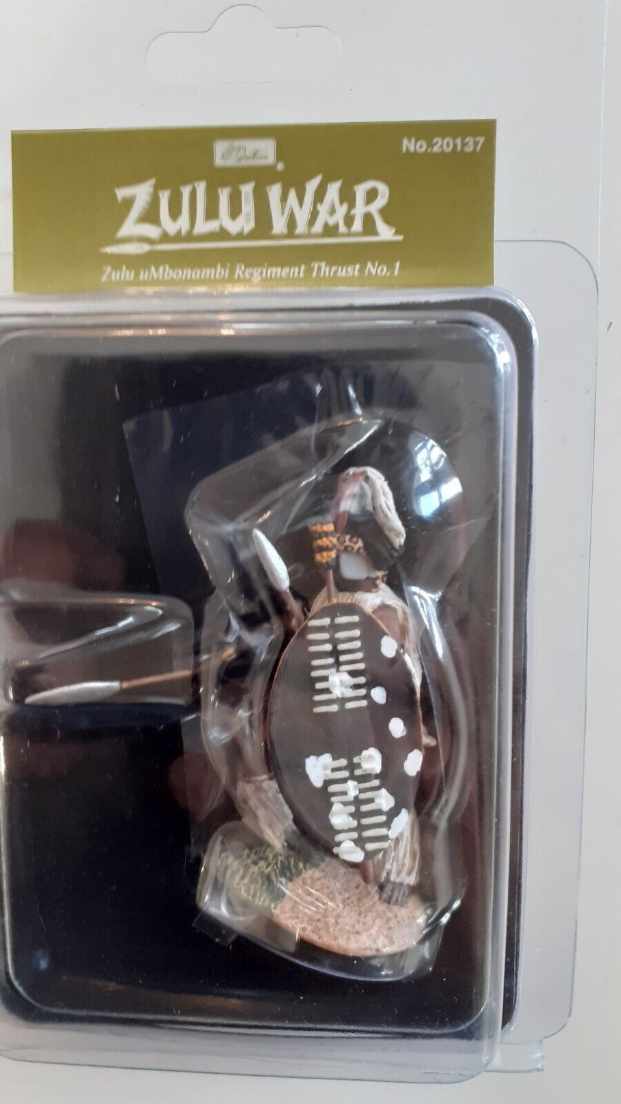Britains 20137 Zulu wars umbonambi 1:32 metal boxed unopened b8