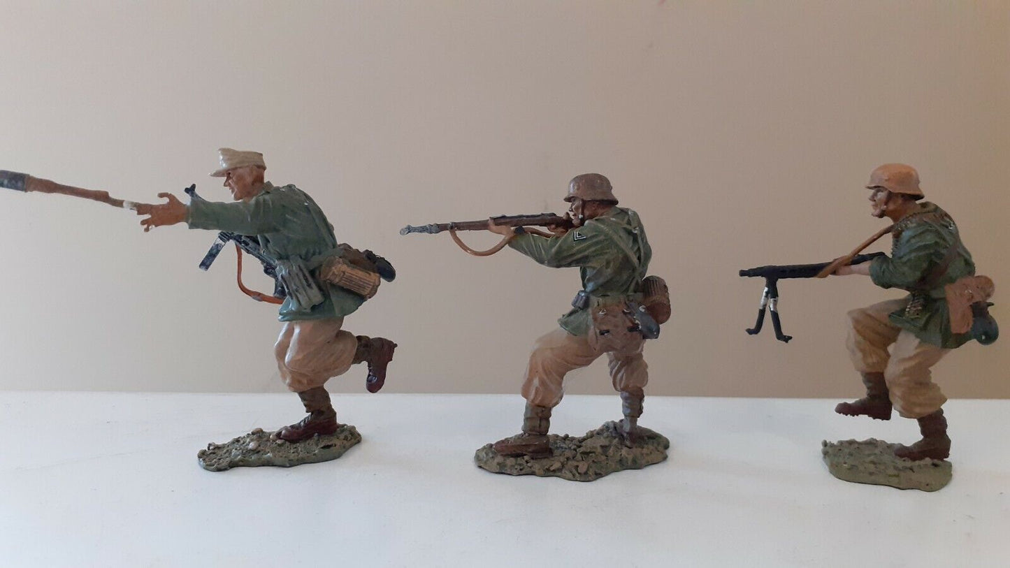 Collectors showcase cs00234 ww2 afrika korps German 1:30 assault team