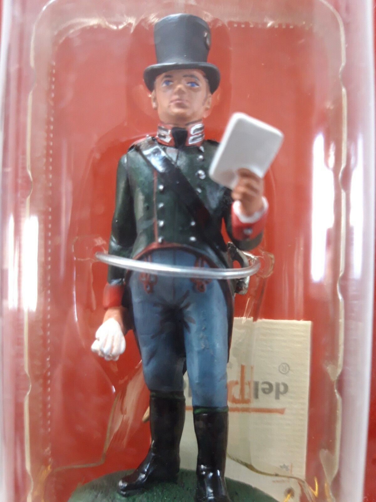 Del prado napoleon at war 28 waterloo 1:30 austrian landwehr mib book