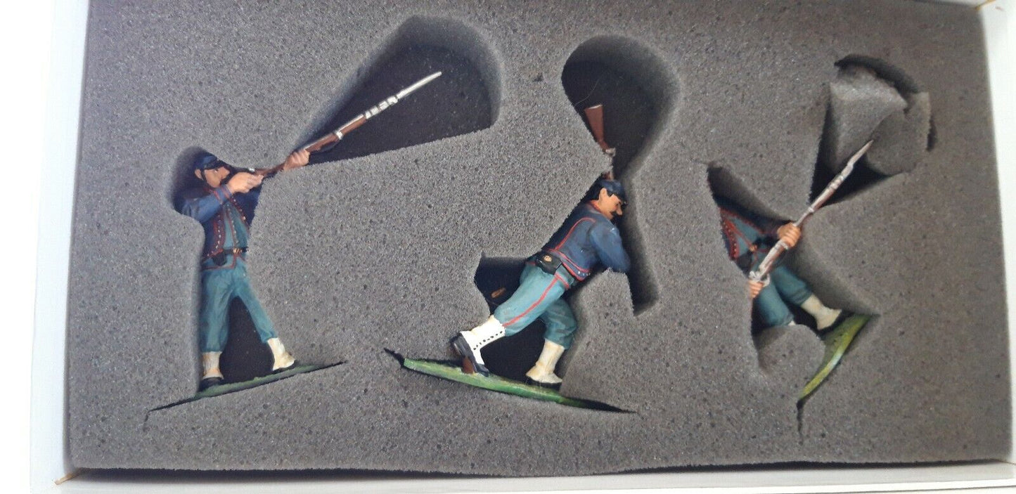 Britains 17241 acw union 72nd Pennsylvania zouaves infantry boxed 1:32
