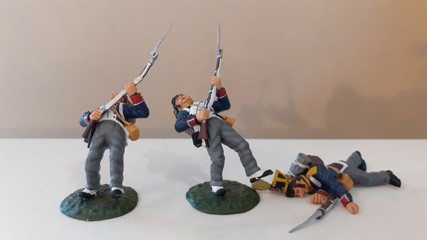 Frontline figures Napoleonic waterloo french 54th line no box 1:32 f.l.i.3 w7