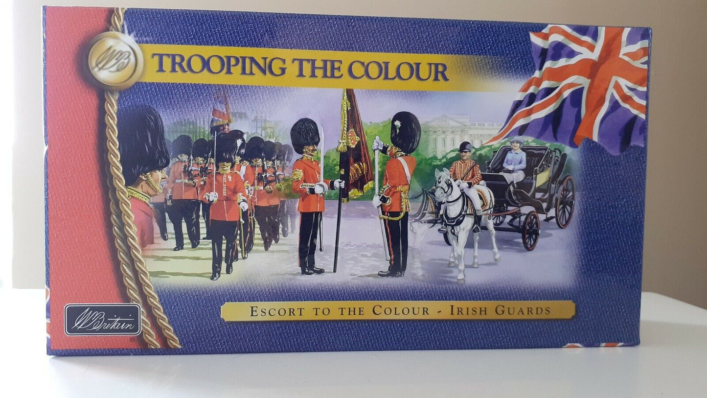 Britains ceremonial Irish guards 1:32 metal figure buckingham palace 40113
