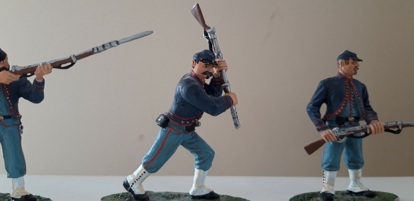 Britains 17241 acw union 72nd Pennsylvania zouaves infantry boxed 1:32