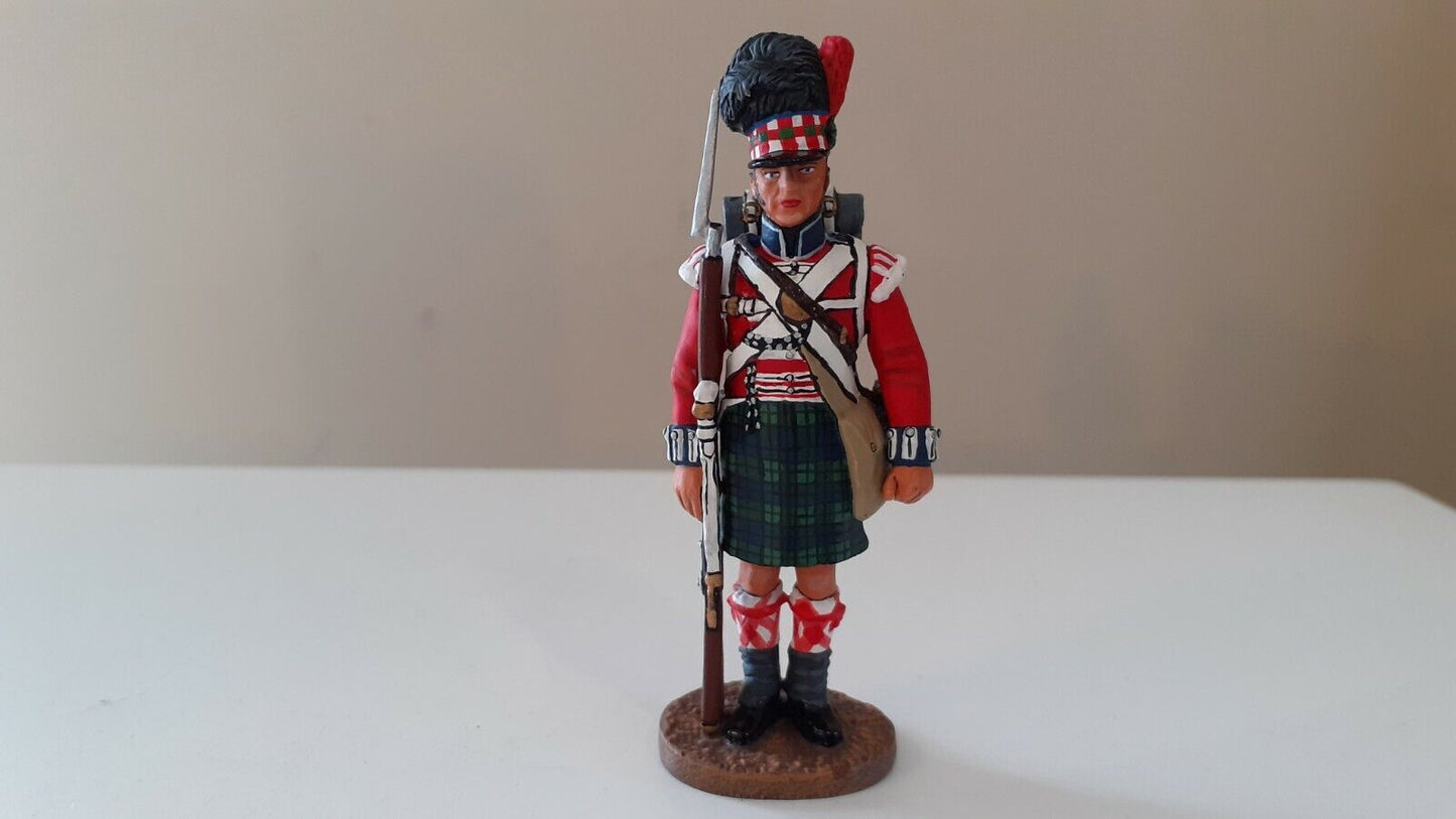King and country Waterloo black watch 42nd Highland boxed 1:30 na36 bb1