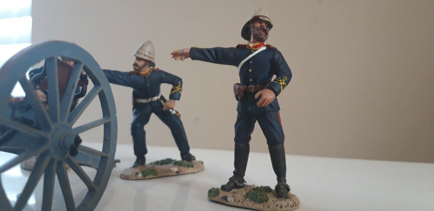 Britains 20086 zulu war gun crew boxed British artillery