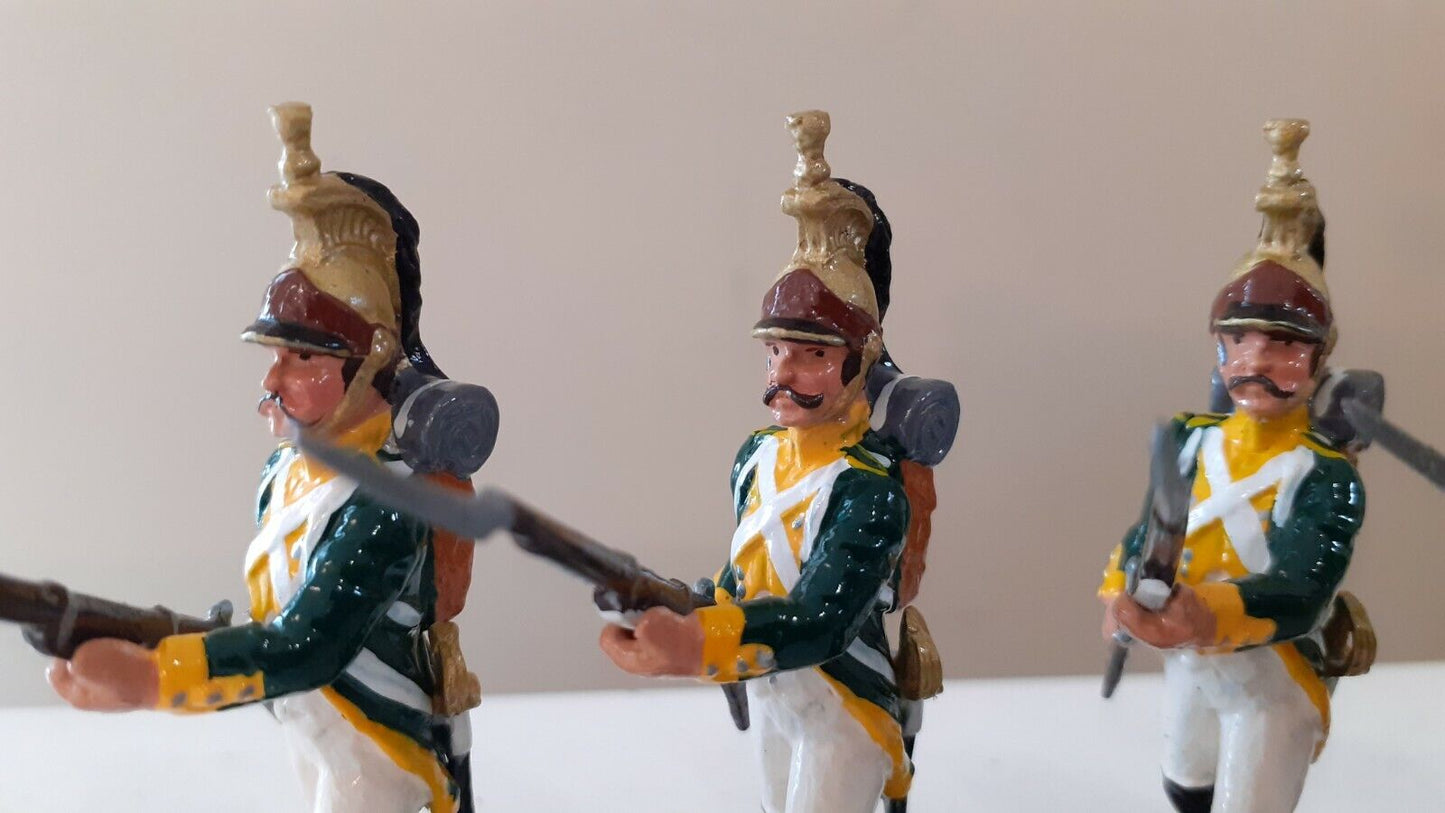 early trophy miniatures 1991 Napoleonic Waterloo french dragoon guards 1:32
